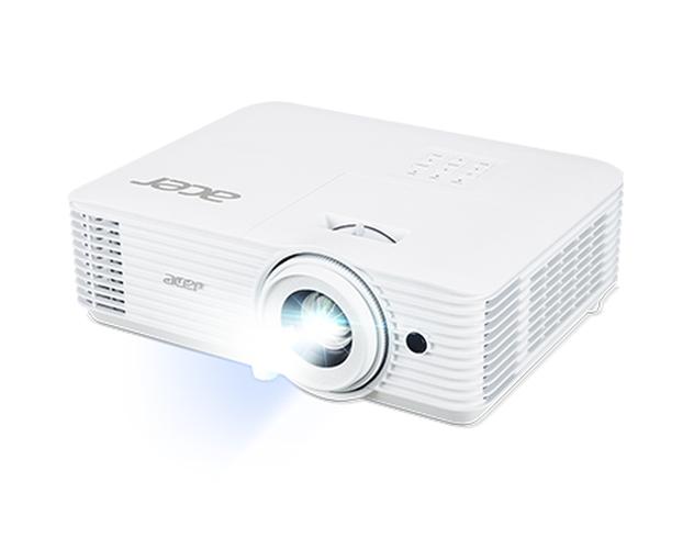 Мултимедиен проектор Acer Projector H6541BDi, DLP, 1080p (1920x1080), 4000 ANSI Lm, 10 000:1, 3D, Hidden dongle design, 24/7 operation, Auto Keystone, AC power on, 2xHDMI, VGA in, RCA, RS232, Audio in/out, WiFi(kit incl.), Bag, 1x3W, 2.7Kg, White