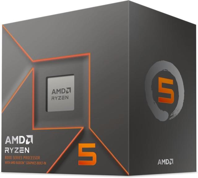 Процесор AMD Ryzen 5 8500G 6C/12T (3.5GHz / 5.0GHz Boost, 22MB, 65W, AM5)