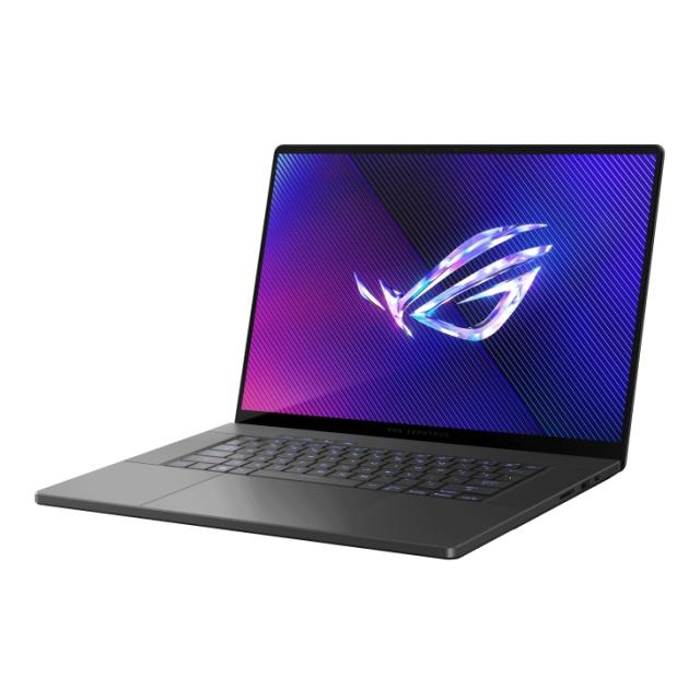 Лаптоп Asus ROG Zephyrus G16 GU605MU-QR070W, 16.0" (40.64 cm) WQXGA, 240Hz,QHD+, Intel Core Ultra 7 155H (0.9 - 4.8 GHz, 24 MB cache), NVIDIA GeForce RTX4050 6GB, 16GB LPDDR5X , 1TB SSD, RGB Backlit Chiclet Keyboard, Windows 11 