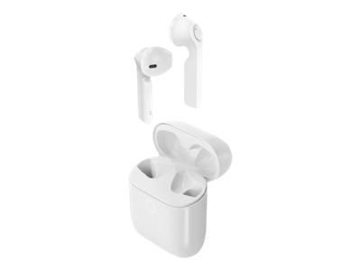 Слушалки Panasonic RZ-B100WDE-W, безжични, Bluetooth, микрофон, тип "тапи", IPX4 водоустойчиви, Бели