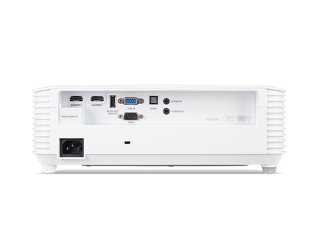 Мултимедиен проектор Acer Projector H6800BDa, DLP, 4K UHD (3840x2160), 3600 ANSI Lm, 10 000:1, 3D ready, HDR Comp., Auto Keystone, 24/7 oper., Low input lag, Hidden dongle design, smart AptoidTV, 2xHDMI, VGA in, RS232, Audio in/out, 10W, 3.2Kg, Wirel
