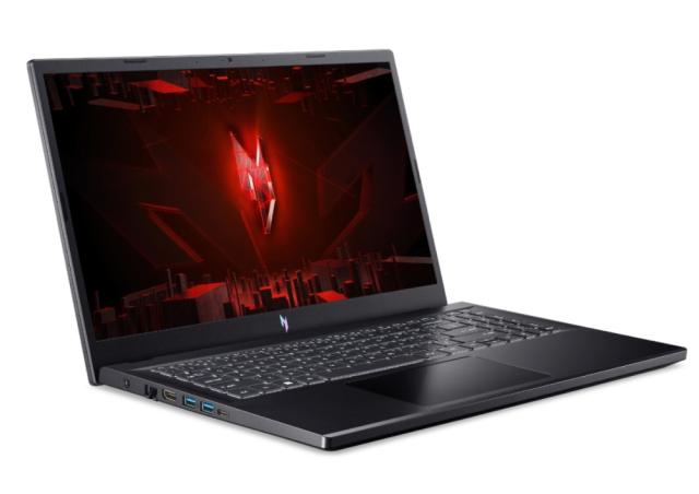 Лаптоп Acer Nitro 5, ANV15-51-72K9, Intel Core i7-13620H (up to 4.90 GHz, 24MB), 15.6" FHD IPS SlimBezel 144Hz, 16GB DDR5, 1024GB PCIe NVMe SSD, GeForce RTX 3050 6GB GDDR6, INTEL 2X2 AX+BT, HD Cam, FP, KB Backlight, No OS, Black
