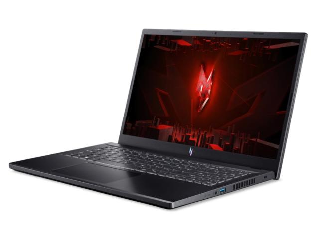 Лаптоп Acer Nitro 5, ANV15-51-72K9, Intel Core i7-13620H (up to 4.90 GHz, 24MB), 15.6" FHD IPS SlimBezel 144Hz, 16GB DDR5, 1024GB PCIe NVMe SSD, GeForce RTX 3050 6GB GDDR6, INTEL 2X2 AX+BT, HD Cam, FP, KB Backlight, No OS, Black