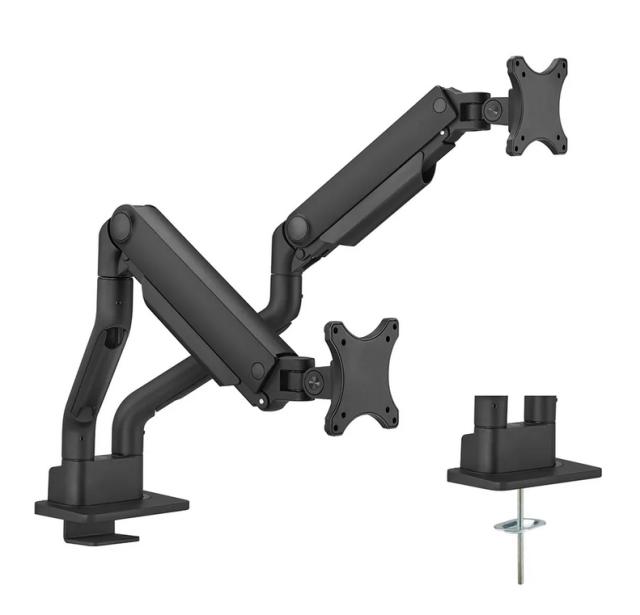 Стойка Neomounts by Newstar Next One Desk Mount, double display (topfix clamp &grommet)
