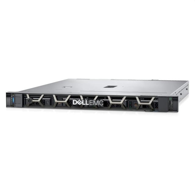 Сървър Dell PowerEdge R250, 3.5" x4 Hot Plug, Intel Xeon E-2336 6 Core 2.9GHz, 2x16GB UDIMM 3200MT/s ECC, PERC H355, 2x480GB SSD SATA, 2x1.2TB 10K RPM SAS ISE, iDRAC9 Basic 15G, PSU 700W Titanium, Bezel, Static Rails, ProSupp NBD 3Y