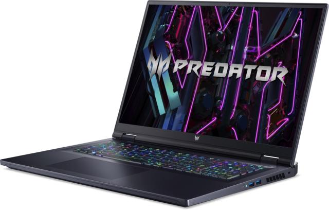 Лаптоп Acer Predator Neo PHN18-71-7972, Intel Core i7-14650HX (up to 5.10GHz, 30MB), 18" WQXGA (2560x1600) IPS 165Hz, 16GB DDR5 5600MHz, 1024GB PCIe NVMe SED SSD, RTX 4060 8GB GDDR6, Wi-Fi 6 AX INTEL Killer, BT, HDcam+mic, RGB-backlit Kb, Black, No O