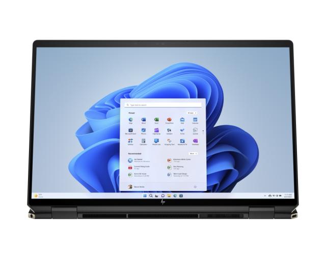 Лаптоп HP Spectre x360 16-aa0026nn Nightfall Black Ultra 7-155H(up to 4.8GH/24MB/16C), 16" WQXGA 400 nits 120Hz Touch, 16GB LPDDR5X on-board, 2TB PCIe SSD, WiFi 7 + BT5.4, FPR, Backlit Kbd, 6 Cell Batt, Win 11 Home