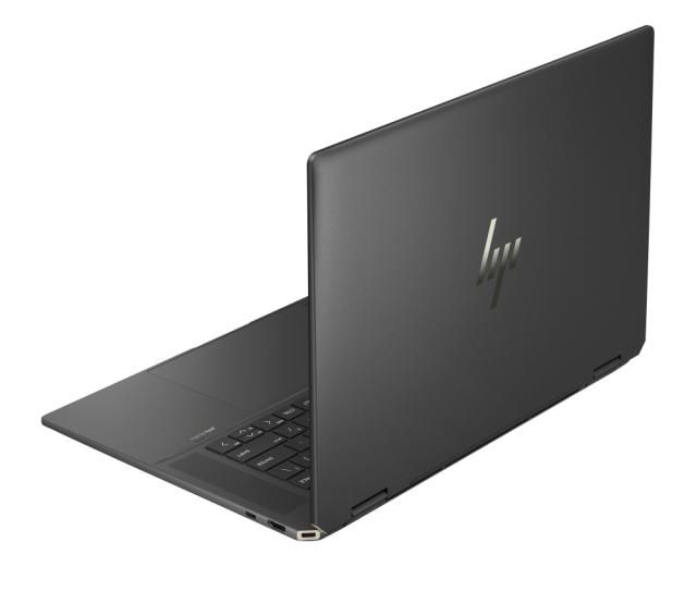 Лаптоп HP Spectre x360 16-aa0026nn Nightfall Black Ultra 7-155H(up to 4.8GH/24MB/16C), 16" WQXGA 400 nits 120Hz Touch, 16GB LPDDR5X on-board, 2TB PCIe SSD, WiFi 7 + BT5.4, FPR, Backlit Kbd, 6 Cell Batt, Win 11 Home
