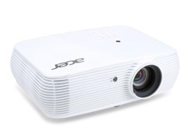 Мултимедиен проектор Acer Projector P5630, DLP, WUXGA (1920x1200), 20000:1, 4000 ANSI Lumens, HDMI/MHL, VGA, RCA, LAN, Speaker 16W, 3D Ready, White, Bag + Logitech Wireless Presenter R400