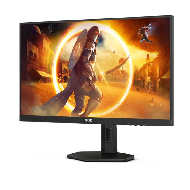 Монитор AOC Q27G4X, 27" IPS WLED, 2560x1440@180Hz, 1ms GtG, 1ms MPRT, 450cd m/2, 1000:1, Mega Infinity DCR, Adaptive Sync, FlickerFree, Low Blue Mode, Tilt, Height Adjust, Pivot, Swivel, 2xHDMI, DP