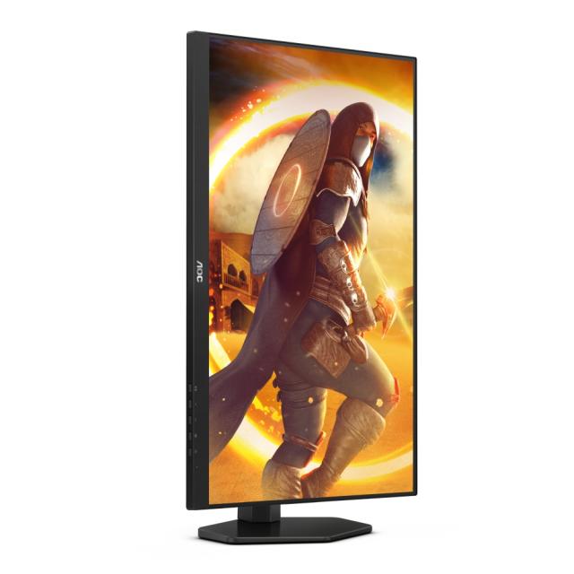 Монитор AOC Q27G4X, 27" IPS WLED, 2560x1440@180Hz, 1ms GtG, 1ms MPRT, 450cd m/2, 1000:1, Mega Infinity DCR, Adaptive Sync, FlickerFree, Low Blue Mode, Tilt, Height Adjust, Pivot, Swivel, 2xHDMI, DP