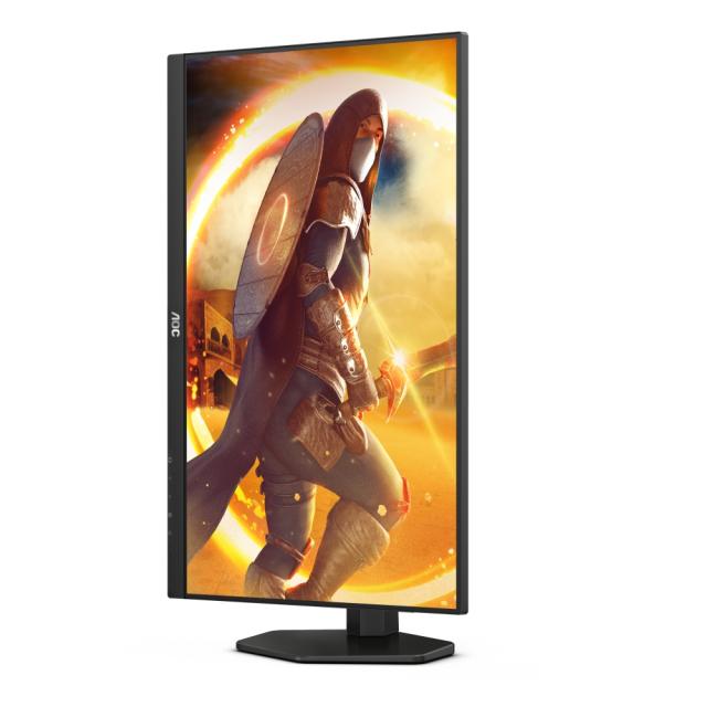 Монитор AOC Q27G4X, 27" IPS WLED, 2560x1440@180Hz, 1ms GtG, 1ms MPRT, 450cd m/2, 1000:1, Mega Infinity DCR, Adaptive Sync, FlickerFree, Low Blue Mode, Tilt, Height Adjust, Pivot, Swivel, 2xHDMI, DP