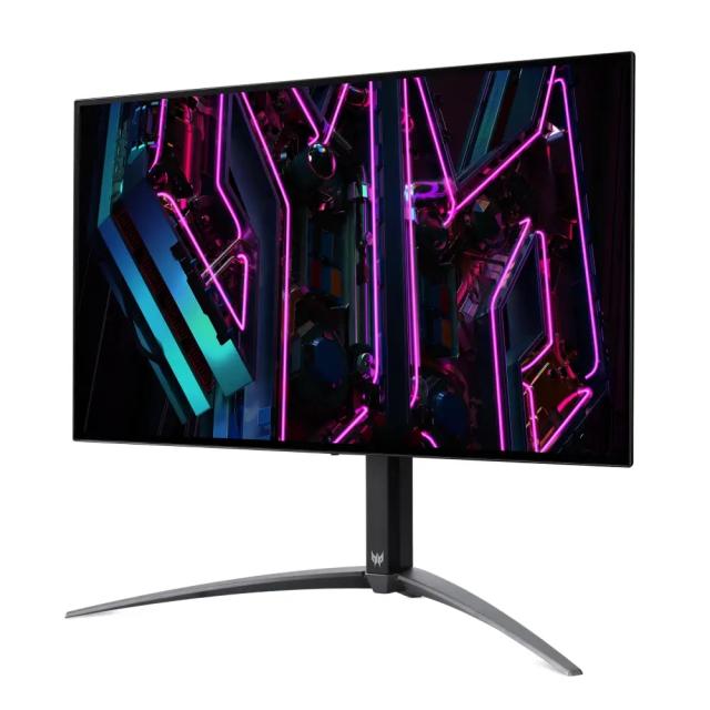Монитор Acer Predator X27Ubmiipruzx, 27" IPS ZeroFrame OLED QHD, FreeSync Premium, 0.01ms, 240Hz, 1 500M:1, 1000nits, 2560x1440, Speakers, Audio Out, 2xHDMI, DP, 1xType-C(90W), USB HUB 3.2x2 USB-B (2up 2down), VESA, Black+Acer Predator Cestus 310 Gam