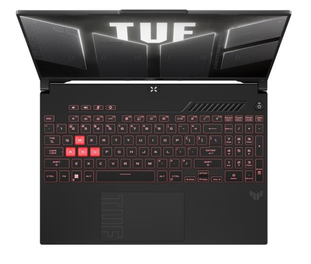 Лаптоп Asus TUF Gaming A16 FA607PI-N3010, AMD Ryzen 9 7845HX 12C (3.0/5.2GHz, 12 MB cache) 16" (40.64cm) WUXGA 165Hz IPS Anti-Glare дисплей & GF RTX 4070 8GB, 16GB DDR5, 1TB SSD NVMe, 2x USB-C, Free DOS
