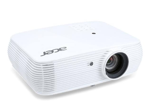 Мултимедиен проектор Acer Projector P5330W, DLP, WXGA (1280x800), 20000:1, 4500 ANSI Lumens, 3D 144Hz, VGAx2, RCA, HDMI/MHL, HDMI, Audio in, RJ45, LAN Control, Speaker 16W, Bluelight Shield, 2.73kg, White