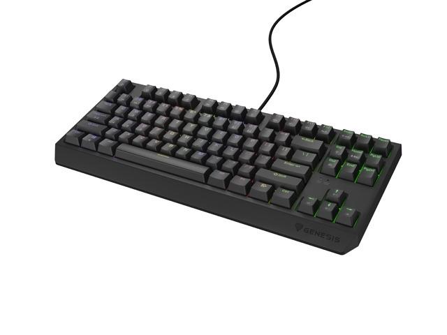 Клавиатура Genesis Gaming Keyboard Thor 230 TKL US RGB Mechanical Outemu Red Black Hot Swap