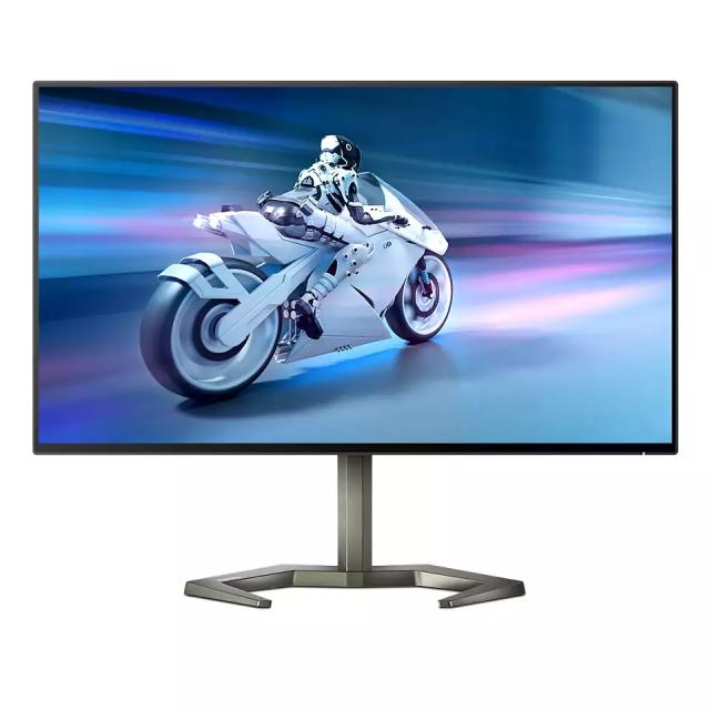 Монитор Philips 27M1F5500P, 27" NanoIPS WLED, 2560x1440@240Hz, 1ms GtG, 450 cd/m2, 1000:1, Mega Infinity DCR, Adaptive Sync, FlickerFree, Low Blue Mode, Tilt, Height Adjust, Pivot, Swivel, 2xHDMI, 2xDP, USB hub