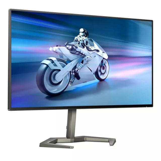 Монитор Philips 27M1F5500P, 27" NanoIPS WLED, 2560x1440@240Hz, 1ms GtG, 450 cd/m2, 1000:1, Mega Infinity DCR, Adaptive Sync, FlickerFree, Low Blue Mode, Tilt, Height Adjust, Pivot, Swivel, 2xHDMI, 2xDP, USB hub