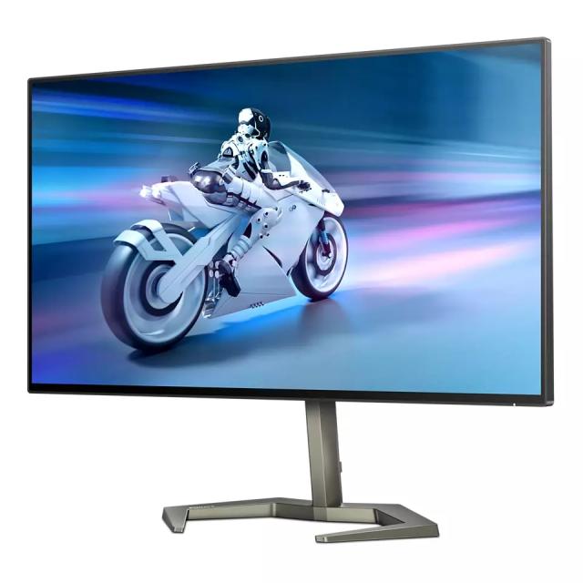 Монитор Philips 27M1F5500P, 27" NanoIPS WLED, 2560x1440@240Hz, 1ms GtG, 450 cd/m2, 1000:1, Mega Infinity DCR, Adaptive Sync, FlickerFree, Low Blue Mode, Tilt, Height Adjust, Pivot, Swivel, 2xHDMI, 2xDP, USB hub