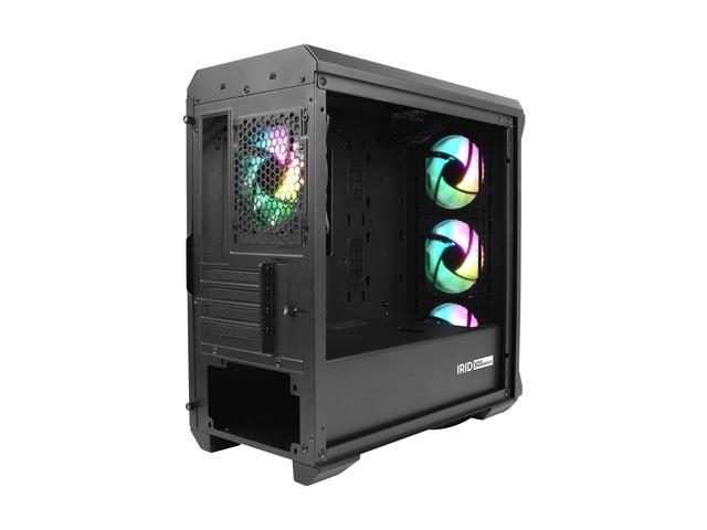 Кутия за компютър Genesis PC Case Irid 503 ARGB V2 MATX Mini Tower Window, Black