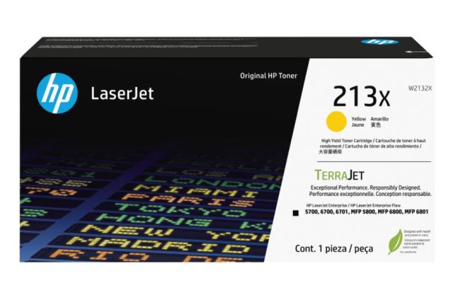 Консуматив HP 213X Yellow Original LaserJet Toner Cartridge