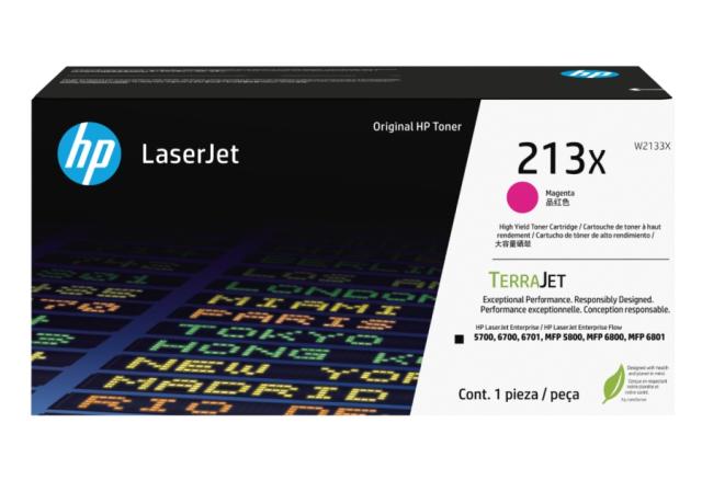 Консуматив HP 213X Magenta Original LaserJet Toner Cartridge