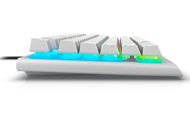 Клавиатура Dell Alienware Tenkeyless Gaming Keyboard - AW420K - US (QWERTY) - Lunar Light