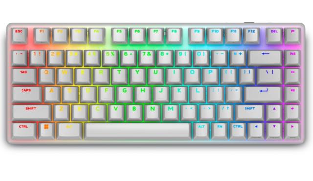 Клавиатура Dell Alienware Pro Wireless Gaming Keyboard - US (QWERTY) (Lunar Light)