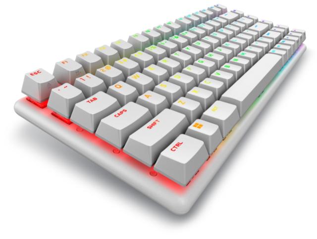 Клавиатура Dell Alienware Pro Wireless Gaming Keyboard - US (QWERTY) (Lunar Light)
