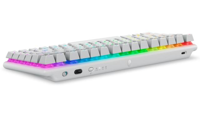 Клавиатура Dell Alienware Pro Wireless Gaming Keyboard - US (QWERTY) (Lunar Light)