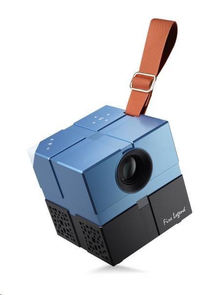 Мултимедиен проектор AOPEN QH12a (powered by Acer), portable, LCD, 720p (1280x720), 5500 LED Lm (135 ANSI), 1 000:1, HDMI, USB (Type A,), AV (Composite+Audio R/L), WiFi, Audio out, DC Out (5V/0.5A), 2x3W Speaker, Bluetooth Wireless Audio, 0.95Kg, 2Y 