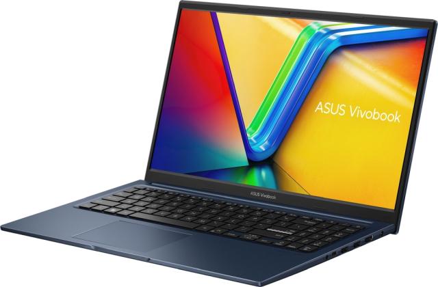 Лаптоп Asus Vivobook 15 X1504VA-NJ857, Intel Core i3-1315U 6C (1.2/4.5GHz, 10 MB cache), 15.6" (39.62cm) Full HD Anti-Glare, 16GB DDR4, 512GB SSD NVMe, Free DOS