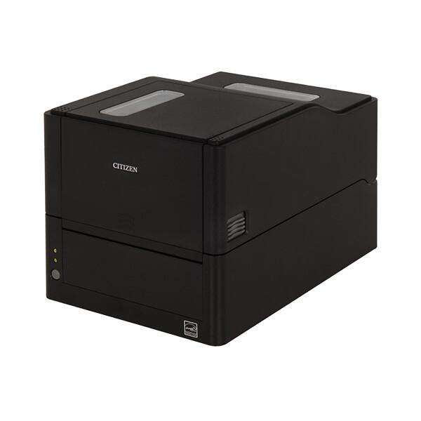 Етикетен принтер Citizen Label Desktop printer CL-E321 Thermal Transfer+Direct Print Speed with 32 000 labels, 200mm/s, Print Width(max.)4"(104 mm)/Media Width(min-max)1"-5"(25.4-118.1 mm)/Roll Size(max)5"(125 mm), Core Size 1"(25mm), 203dpi, USB/RS-