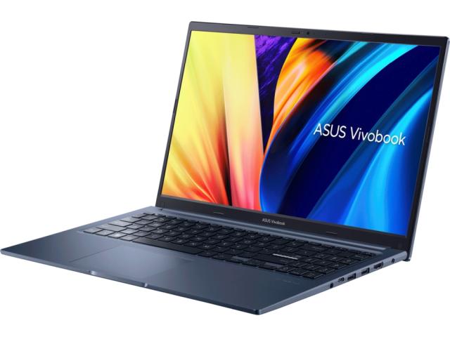 Лаптоп Asus Vivobook X1502ZA-EJ2175W, Intel Core i5-12500H 12C (2.5/4.5GHz, 18 MB cache) 15.6'' (39.62 cm) Full HD Anti-Glare, 16GB DDR4, SSD 512GB, Windows 11, Blue