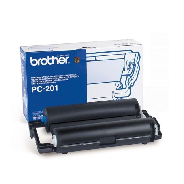 Консуматив Brother PC-201 Ribbon Cartridge for FAX-1010/20/30, FAX-1010Plus/1030Plus, FAX-1010e/1030e, MFC-1025 series