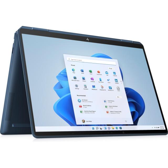 Лаптоп HP Spectre x360 14-ef2046nn, Intel Core i7-1355U 10C (up to 5GHz/12MB), 13.5" (34.29 cm) WUXGA IPS 1000 nits Privacy Touch, 32GB LPDDR4, 1TB PCIe SSD, Backlit Kbd, 4 Cell Batt, Win 11 Home