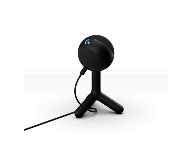 Микрофон Logitech Yeti Orb, кондензаторен, кардиоиден, 24-bit/48kHz запис, RGB подсветка, USB