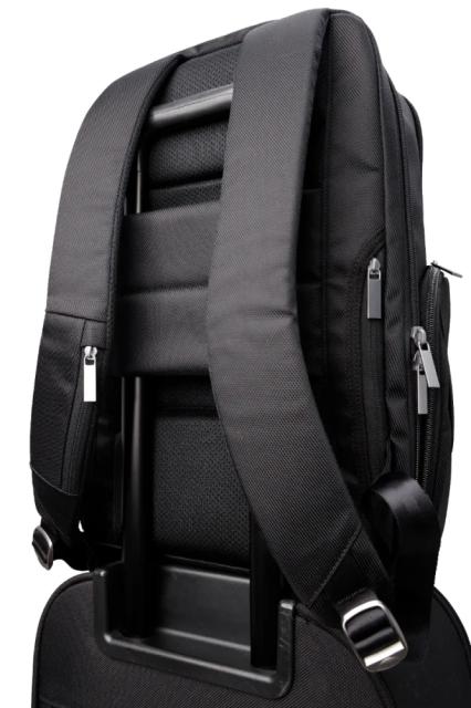 Раница Acer Business Backpack 15.6" Antimicrobial Material, Security zip pocket for wallet/passport on the back, Black