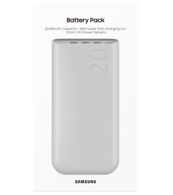 Външна батерия Samsung 20Ah Battery Pack (SFC 45W) Beige