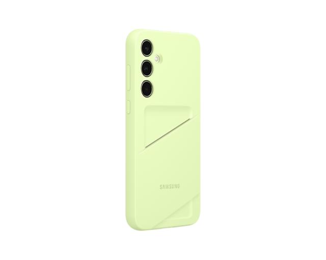 Калъф Samsung A35 Card Slot Case Lime
