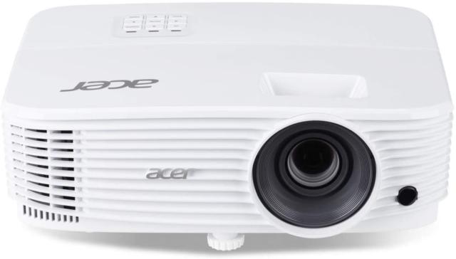 Мултимедиен проектор Acer Projector P1155, DLP, SVGA(800x600), 4000 ANSI Lumens, 20000:1, 1.1x, 3D ready, VGA x2, HDMI, HDMI/MHL, RCA, Audio in/out, VGA out, USB type A (5V/1A), Speaker 1x3W, RS232, USB mini-B, Lamp life up to 15000h, Auto Keystone, 