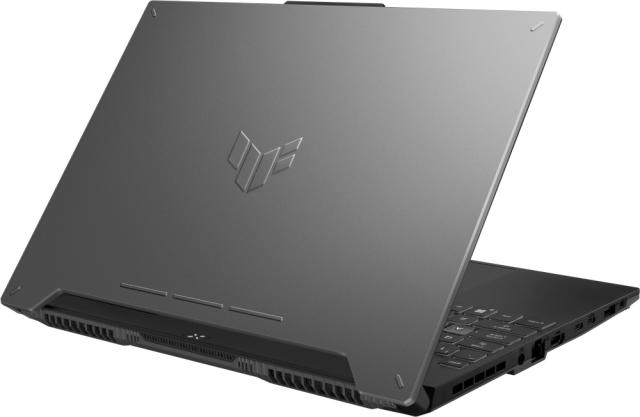 Лаптоп Asus TUF A15 FA507UV-LP014, AMD Ryzen 9 8945H 8C (4.0/5.2 GHz, 24 MB cache), 16 MB cache,15.6" FHD AG (1920x1080) 144Hz, 16GB DDR5, 512 GB PCIe 4. NVIDIA RTX 4060, 8GB GDDR6, Backlit Chiclet Keyboard RGB, Free DOS