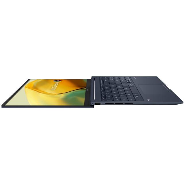 Лаптоп Asus Zenbook UM3504DA-MA211, AMD Ryzen 5 7535U 6C (2.9/4.55 GHz, 16 MB cache), 15.6" OLED, (2880 x 1620), 16GB DDR4, 512GB SSD, Free DOS, Blue
