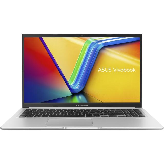 Лаптоп Asus Vivobook X1502VA-NJ290, Intel Core i5-13500H 12C (2.6/4.70 GHz, 18 MB cache), 15.6" FHD,(1920x1080),8GB, SSD 512GB, Free DOS, Silver