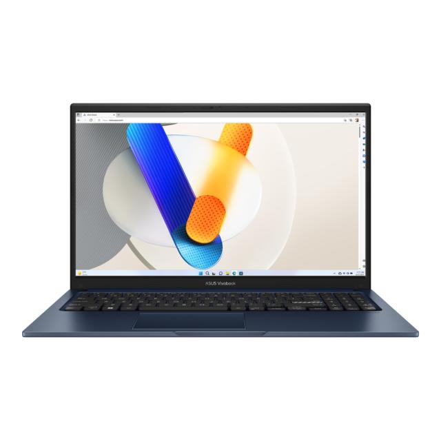 Лаптоп Asus Vivobook X1504ZA-NJ566, Intel Core i5 1235U 10C (1.3/4.40 GHz, 12 MB cache), 15.6" FHD,(1920x1080), 16:9, 8GB DDR4, SSD 512GB, Free DOS, Blue