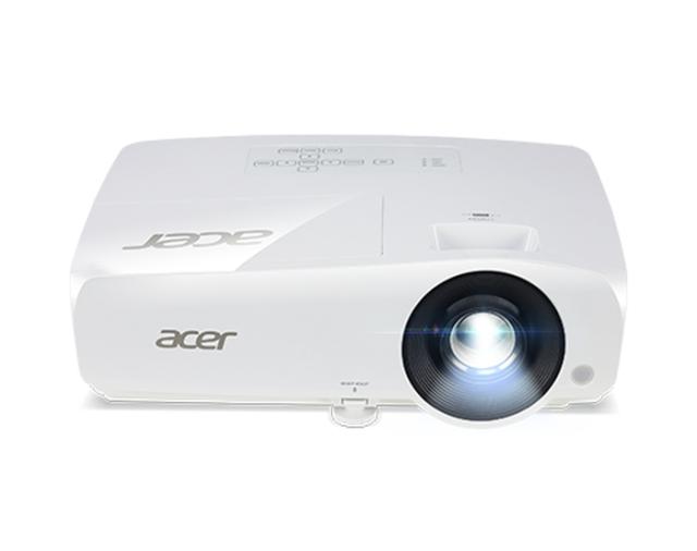 Мултимедиен проектор Acer Projector P1560BTi, DLP, 1080p (1920x1080), 4000 ANSI Lm, 20000:1, 3D, WiFi Built-in Pres. System, 2xHDMI, VGA in/out, RS232, RJ45, Wifi, WPS1, TX-H, 2xUSB(Type A, 5V/1A, dongle), USB(micro B), Audio in/out, 1x2W, 2.6kg, Whi