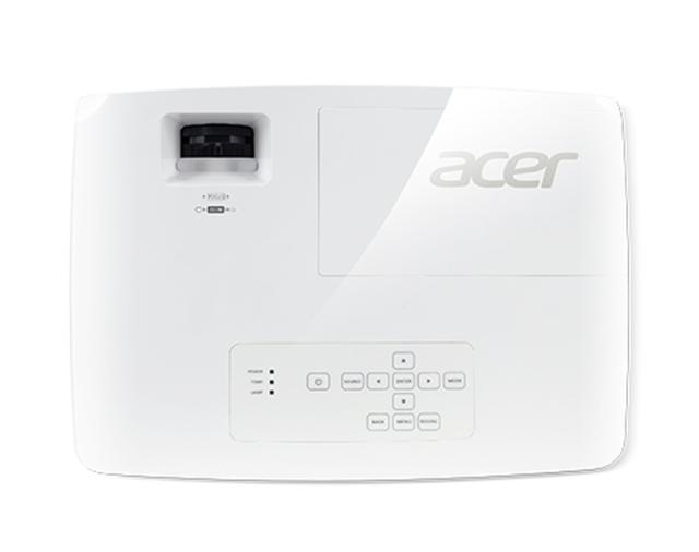 Мултимедиен проектор Acer Projector P1560BTi, DLP, 1080p (1920x1080), 4000 ANSI Lm, 20000:1, 3D, WiFi Built-in Pres. System, 2xHDMI, VGA in/out, RS232, RJ45, Wifi, WPS1, TX-H, 2xUSB(Type A, 5V/1A, dongle), USB(micro B), Audio in/out, 1x2W, 2.6kg, Whi