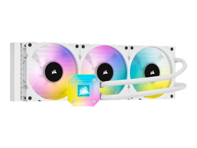 CORSAIR iCUE H150i ELITE CAPELLIX WHITE 360mm Radiator Liquid CPU Cooler CW-9060051-WW