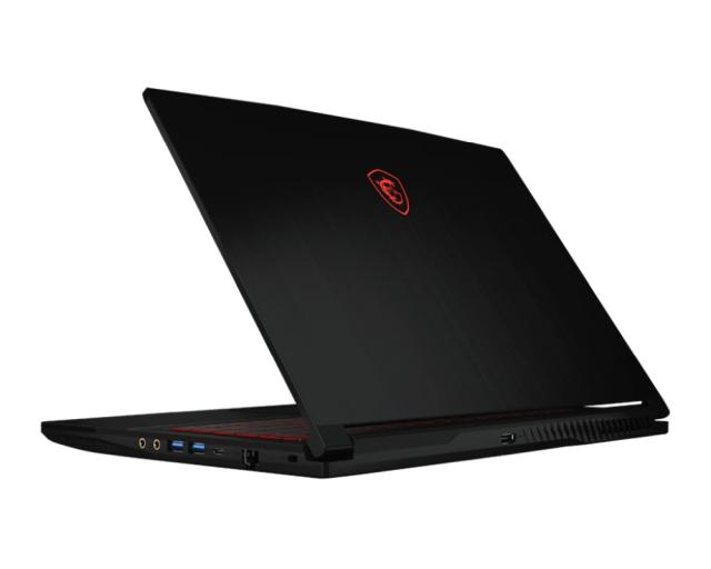 Лаптоп MSI Thin GF63 12UC, 15.6" FHD (1920x1080), 144Hz, IPS-Level, Intel Core i5-12450H 8C (1.5/4.4GHz, 12MB cache),  8GB DDR4 (3200MHz), 1TB NVMe SSD, RTX 3050 4GB GDDR6 (Up to 1172.5MHz), Red Backlit Gaming KBD, Free DOS