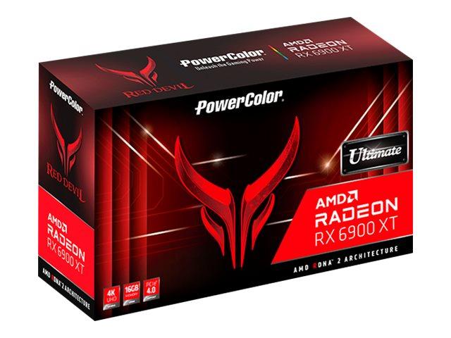 Видео карта POWERCOLOR Red Devil RX 6900XT Ultimate 16GB GDDR6 256Bit 1xHDMI 3xDP AXRX 6900XTU 16GBD6-3DHE/OC